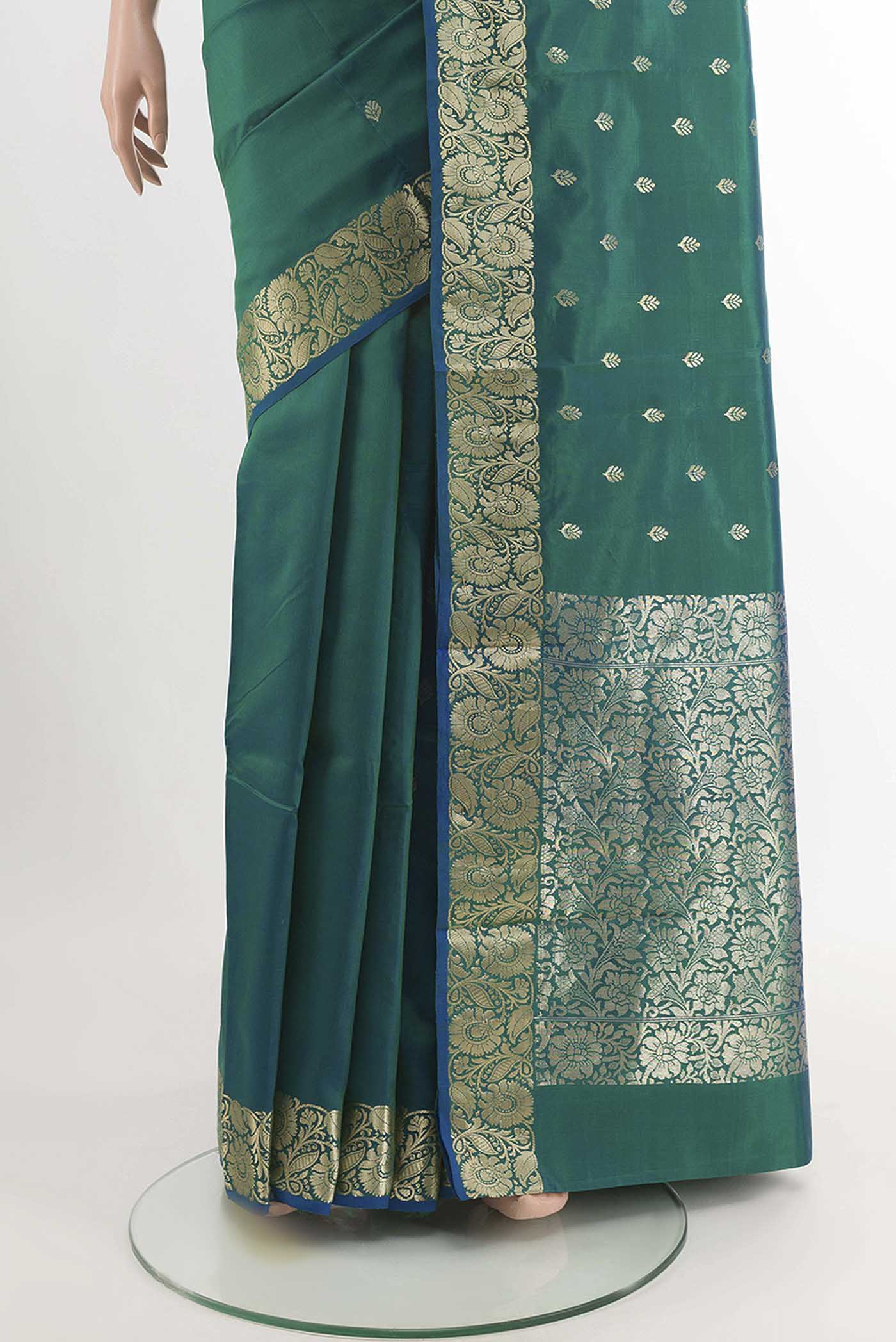 pleats pallu