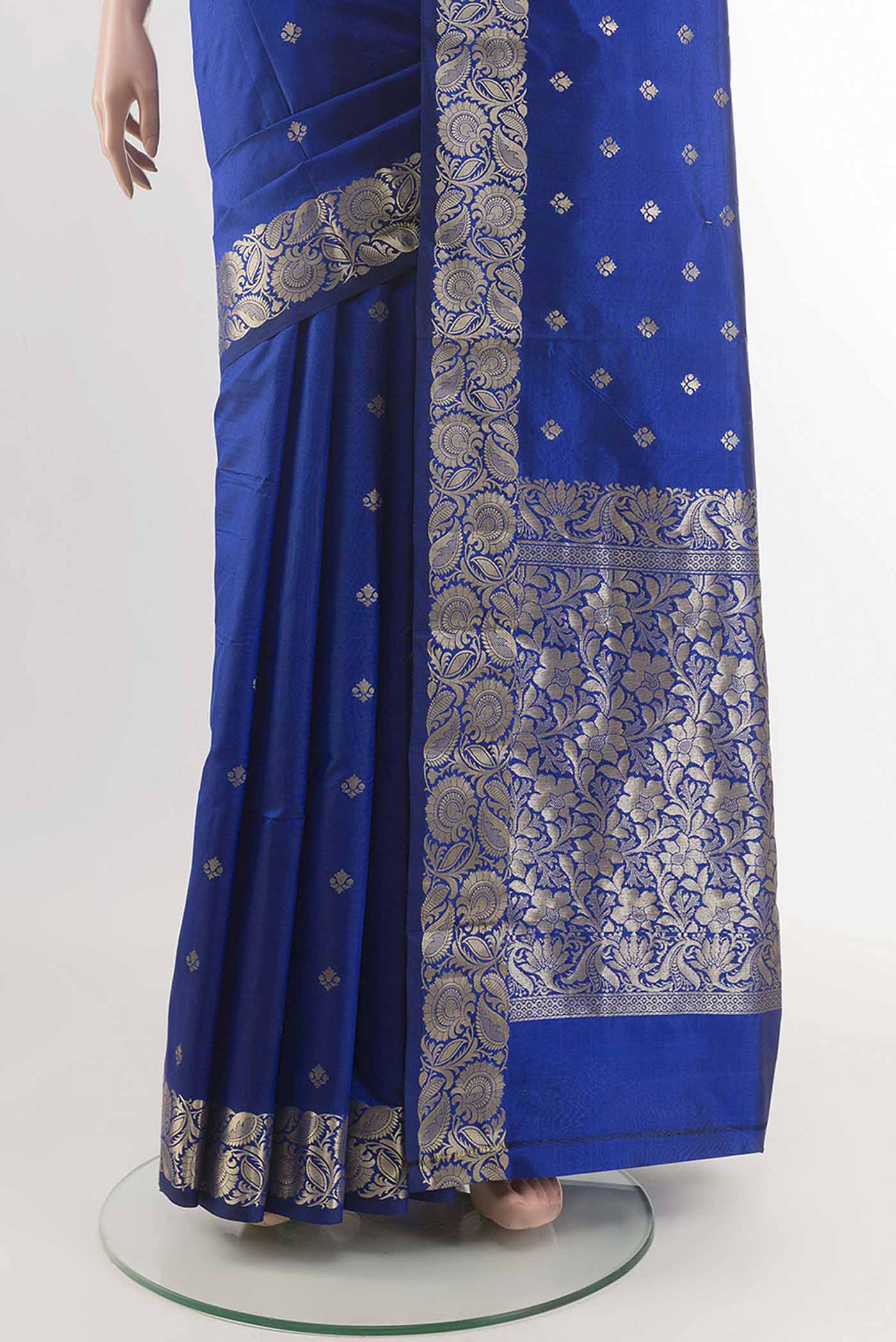 pleats pallu