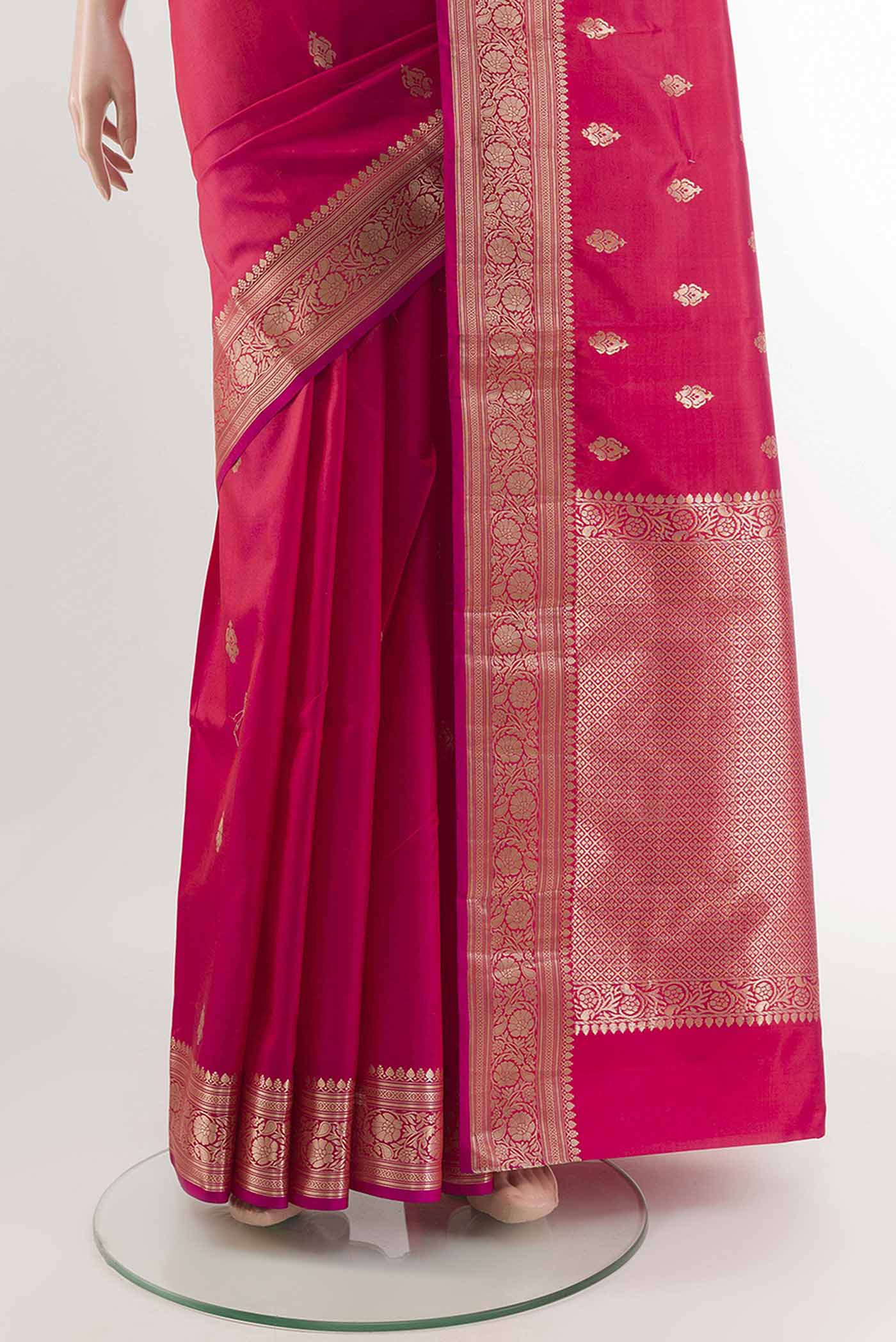 pleats pallu