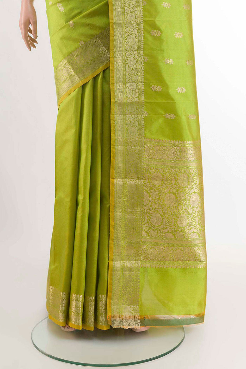 pleats pallu