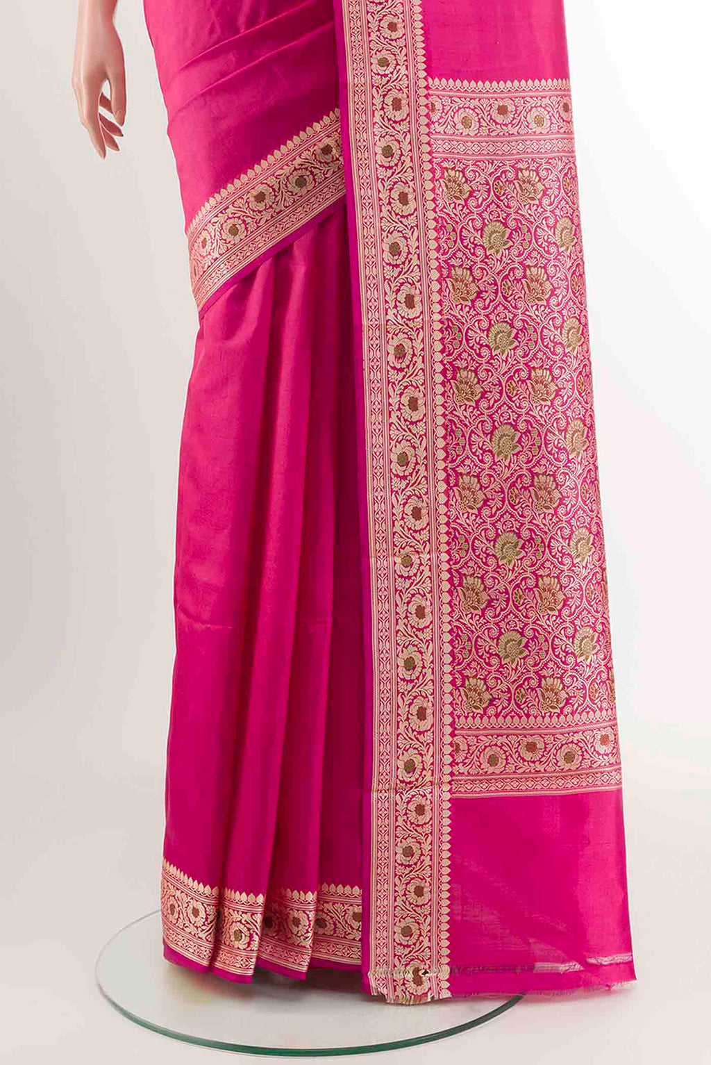 pleats pallu
