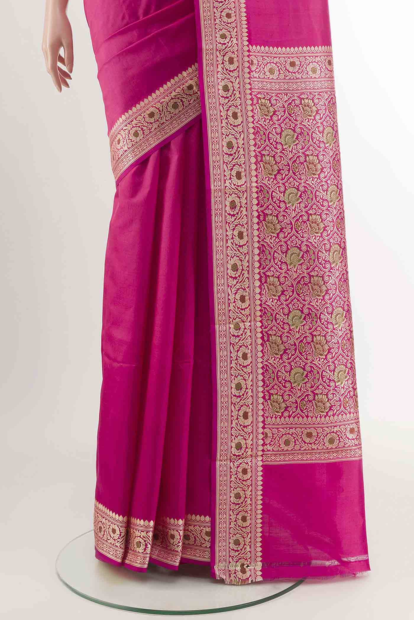 pleats pallu
