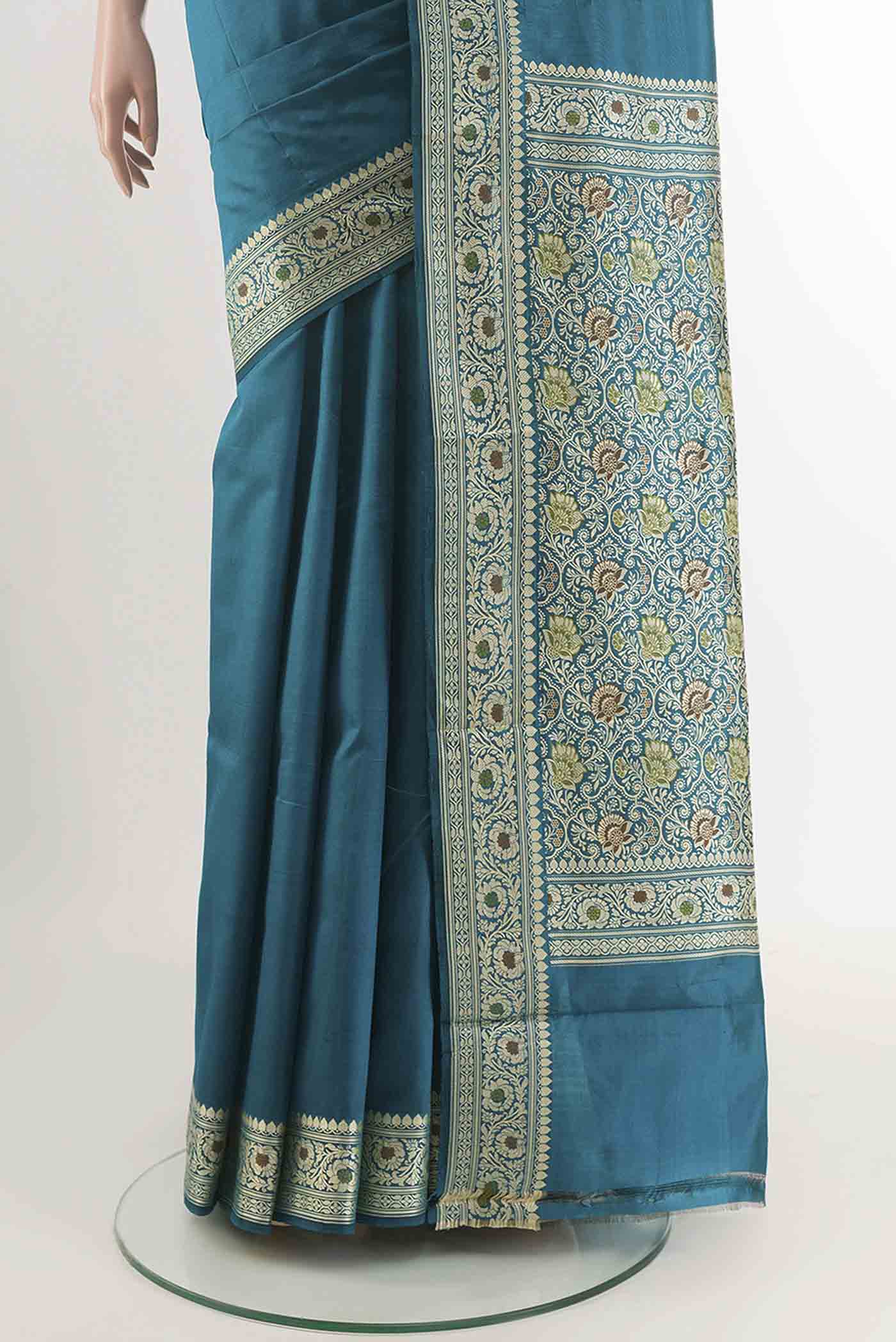 pleats pallu
