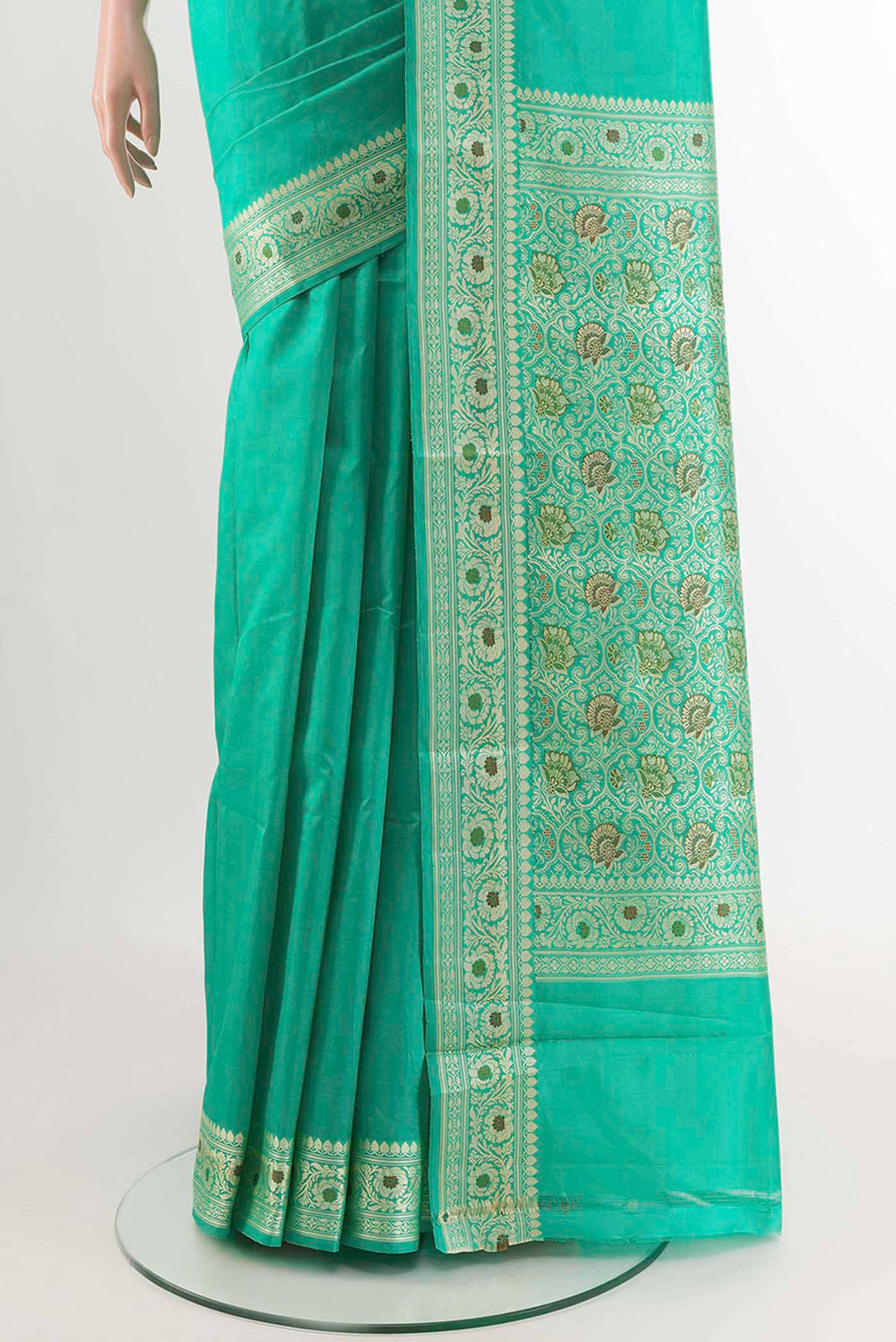 pleats pallu