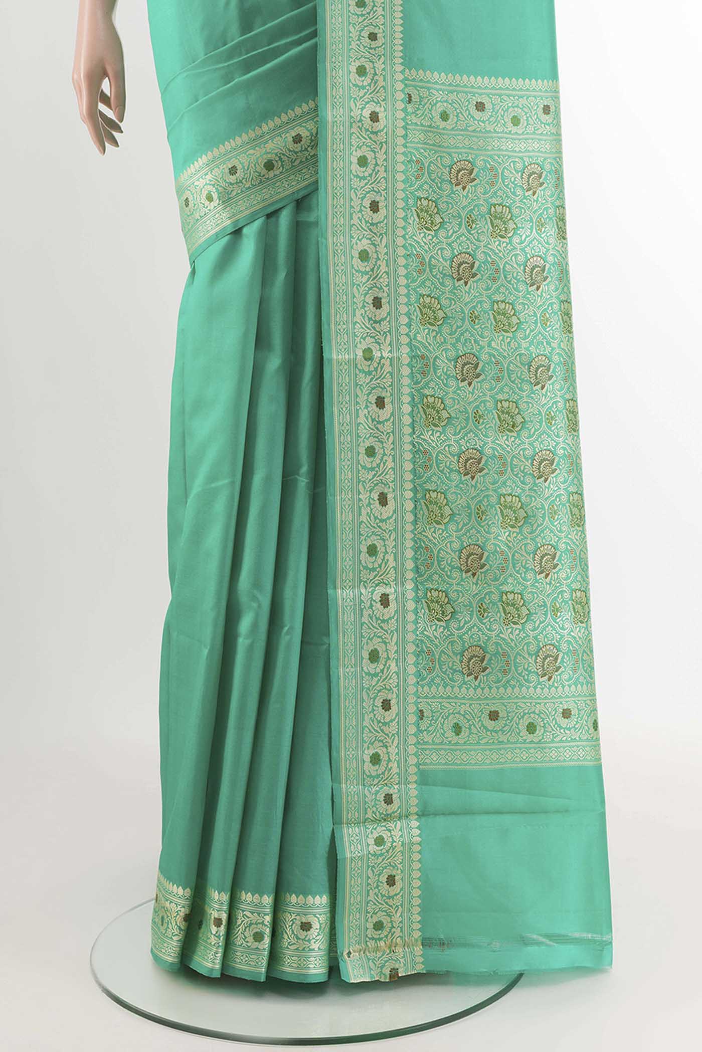 pleats pallu