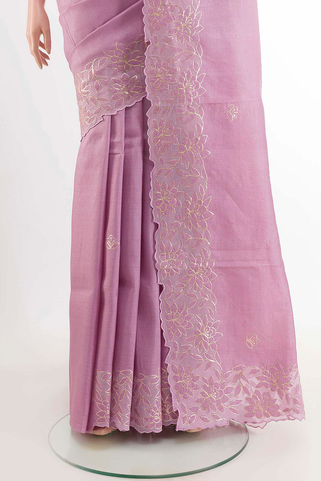pleats pallu