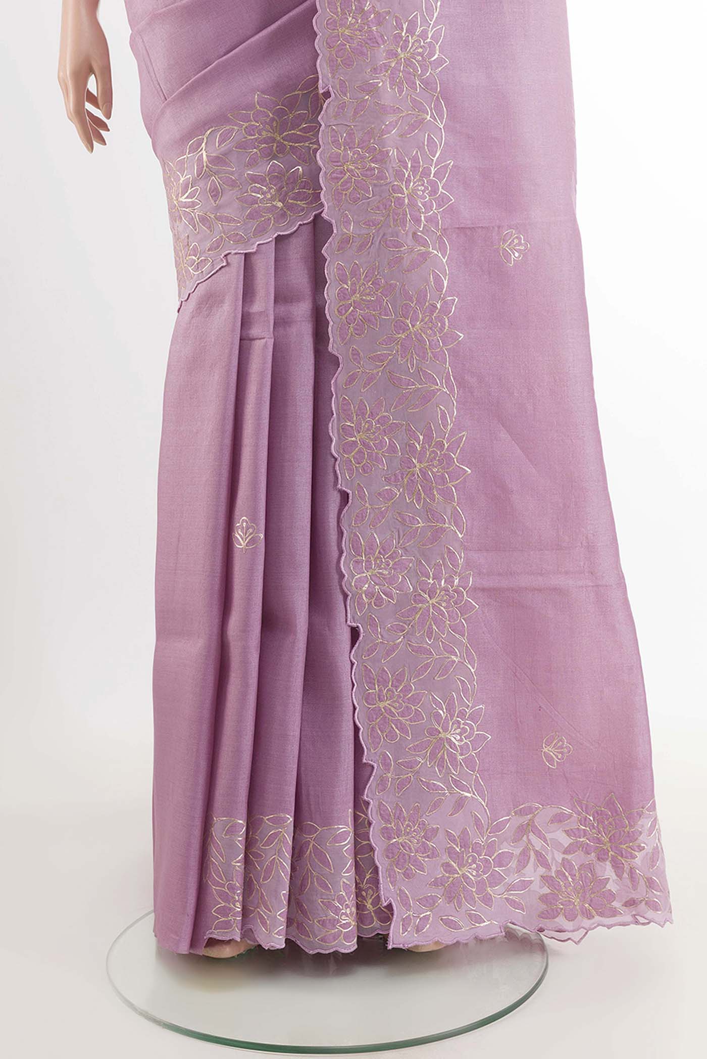 pleats pallu