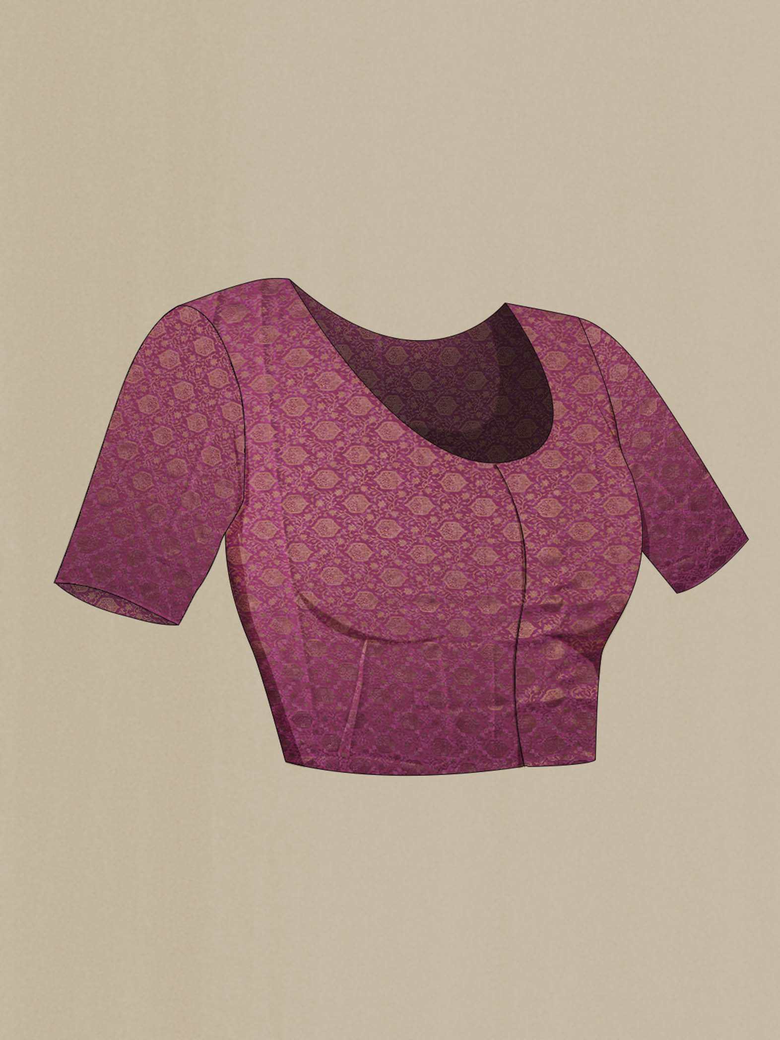 blouse closeup