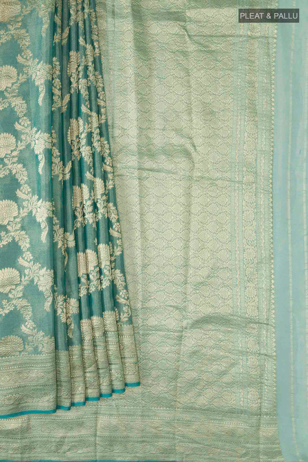 pleats pallu