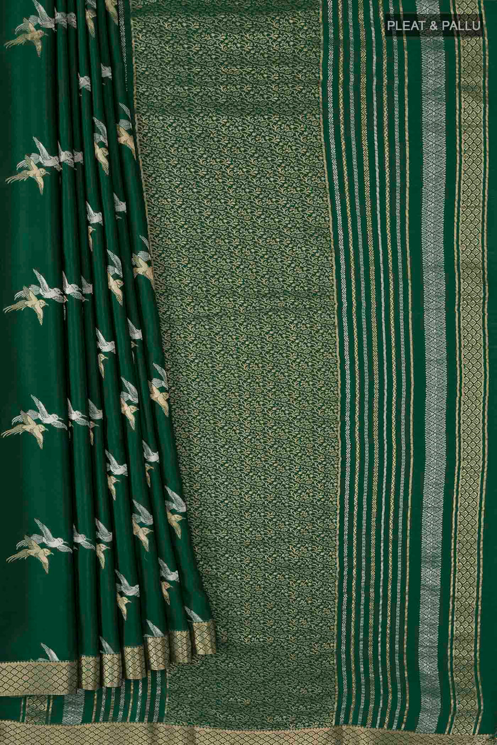 pleats pallu
