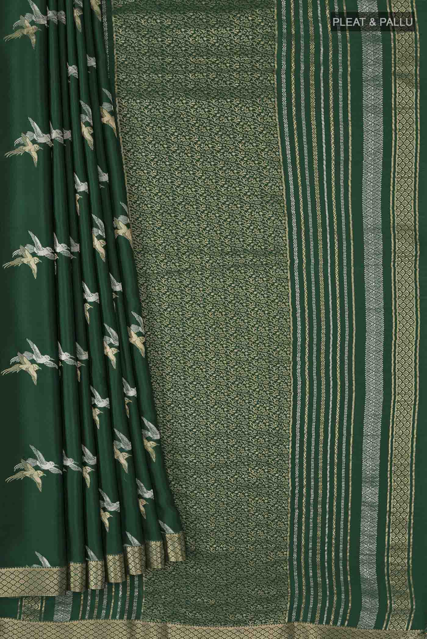 pleats pallu