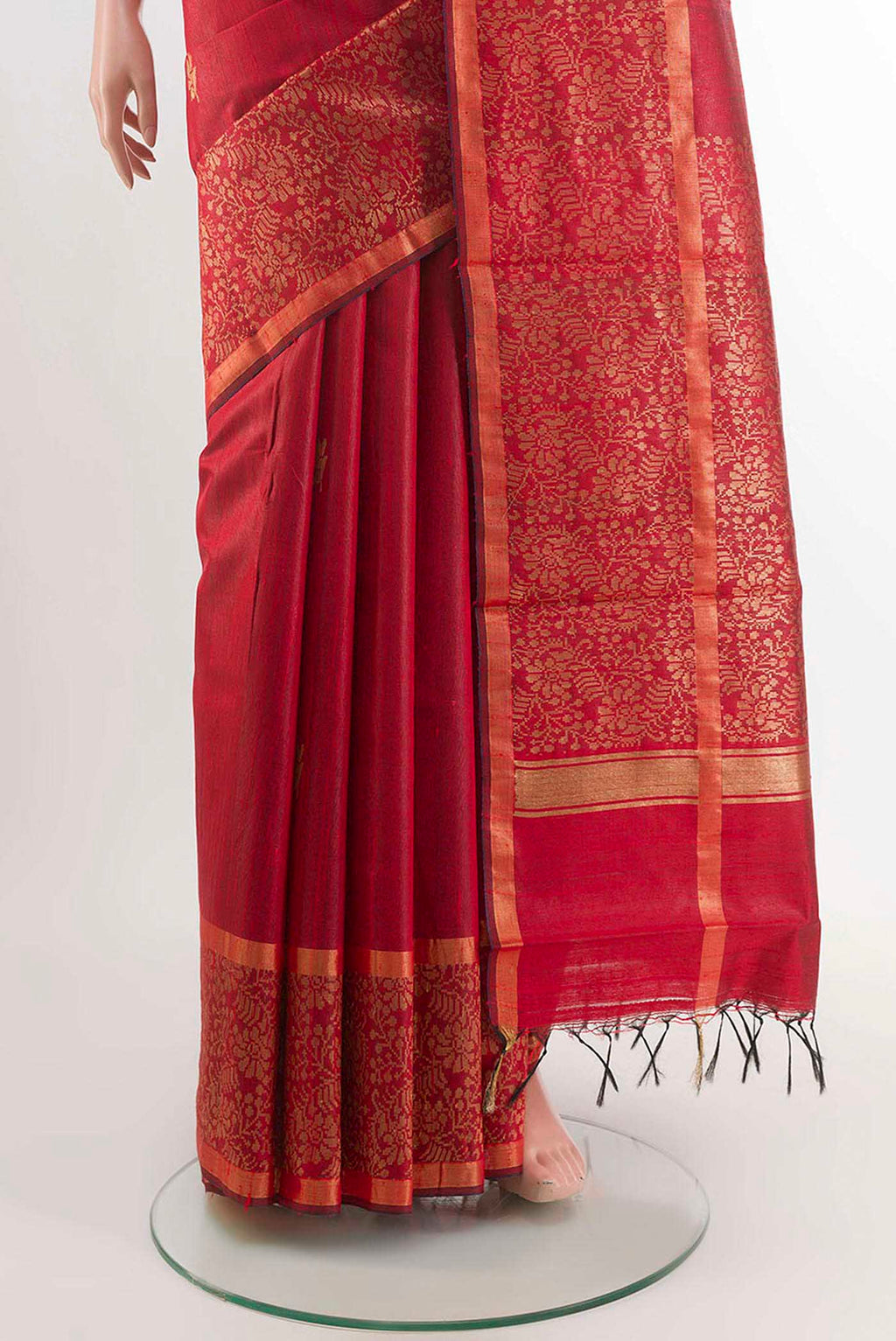 pleats pallu
