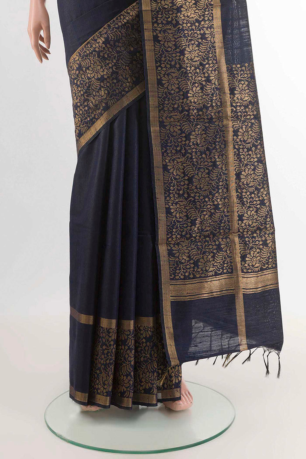 pleats pallu