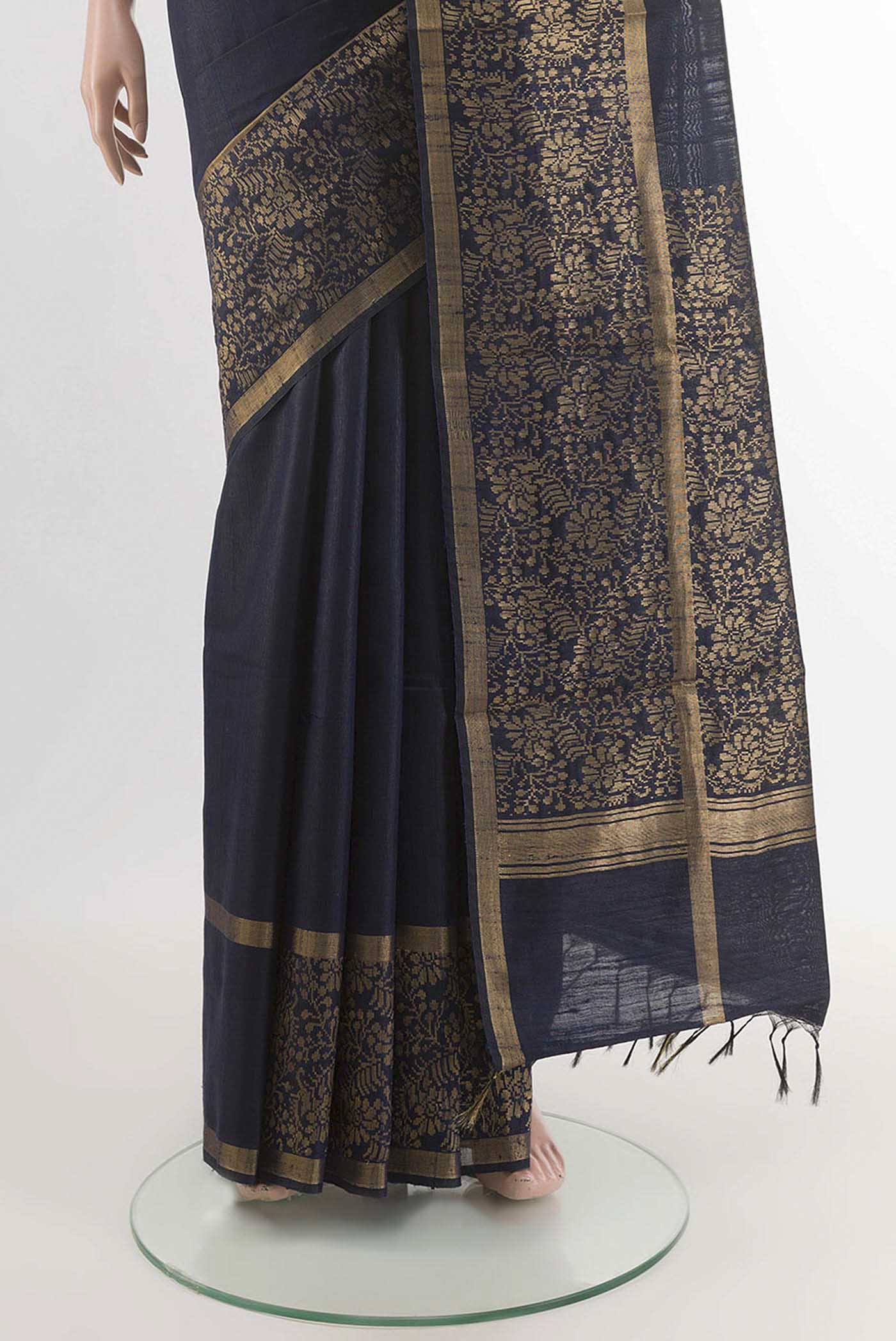 pleats pallu