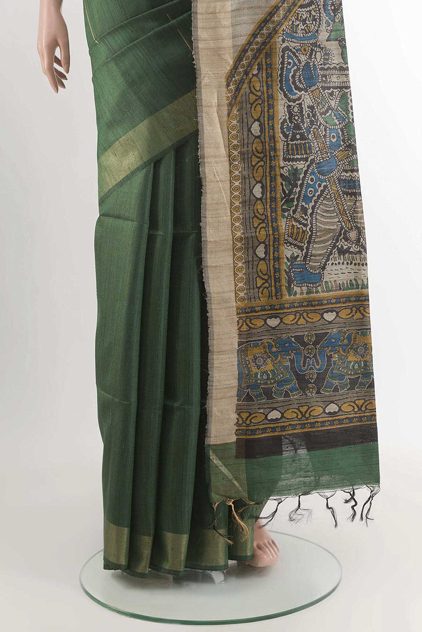 pleats pallu