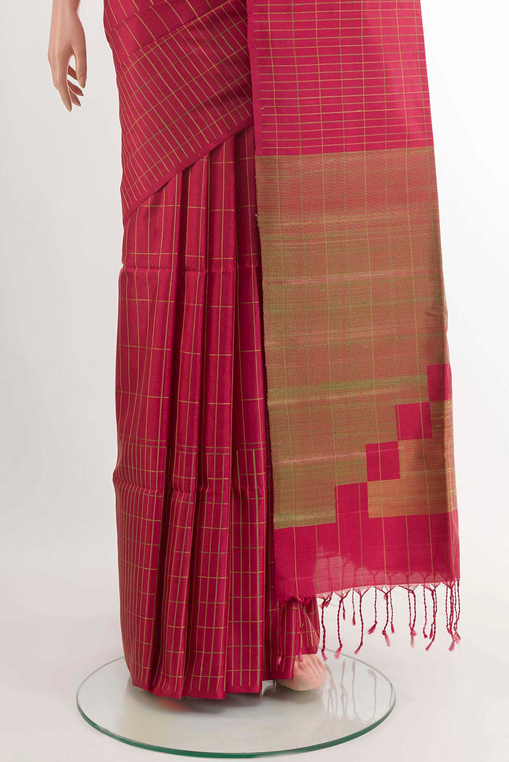 pleats pallu
