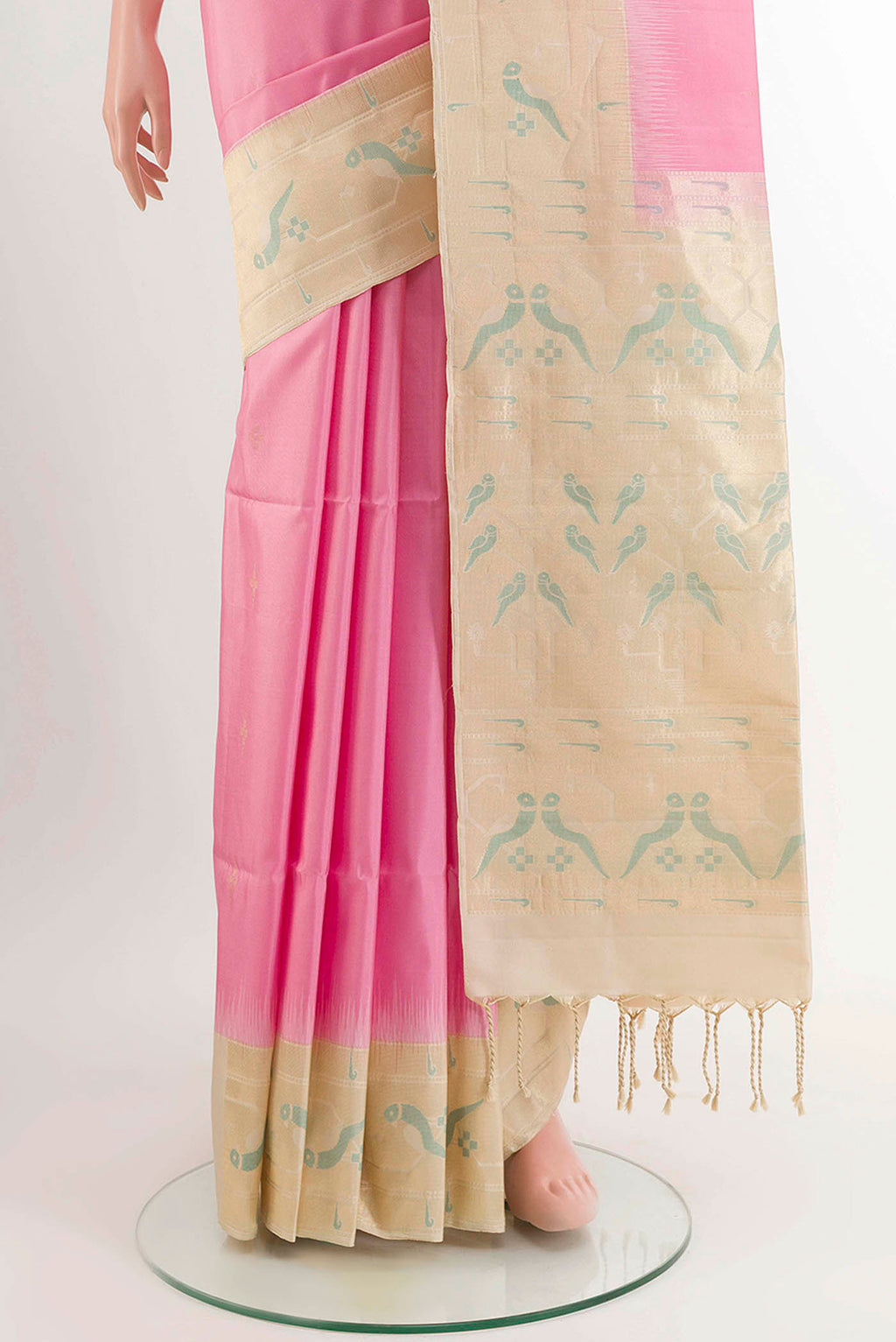 pleats pallu