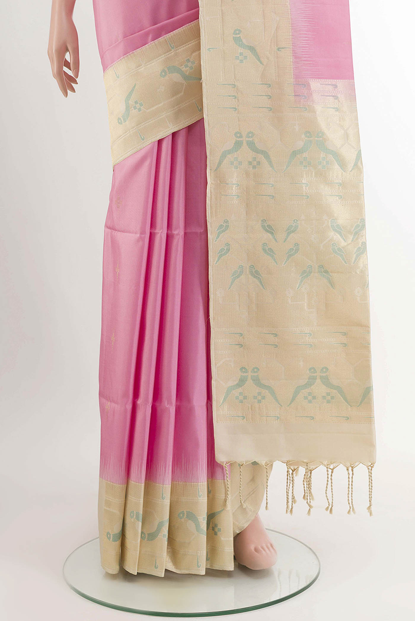 pleats pallu
