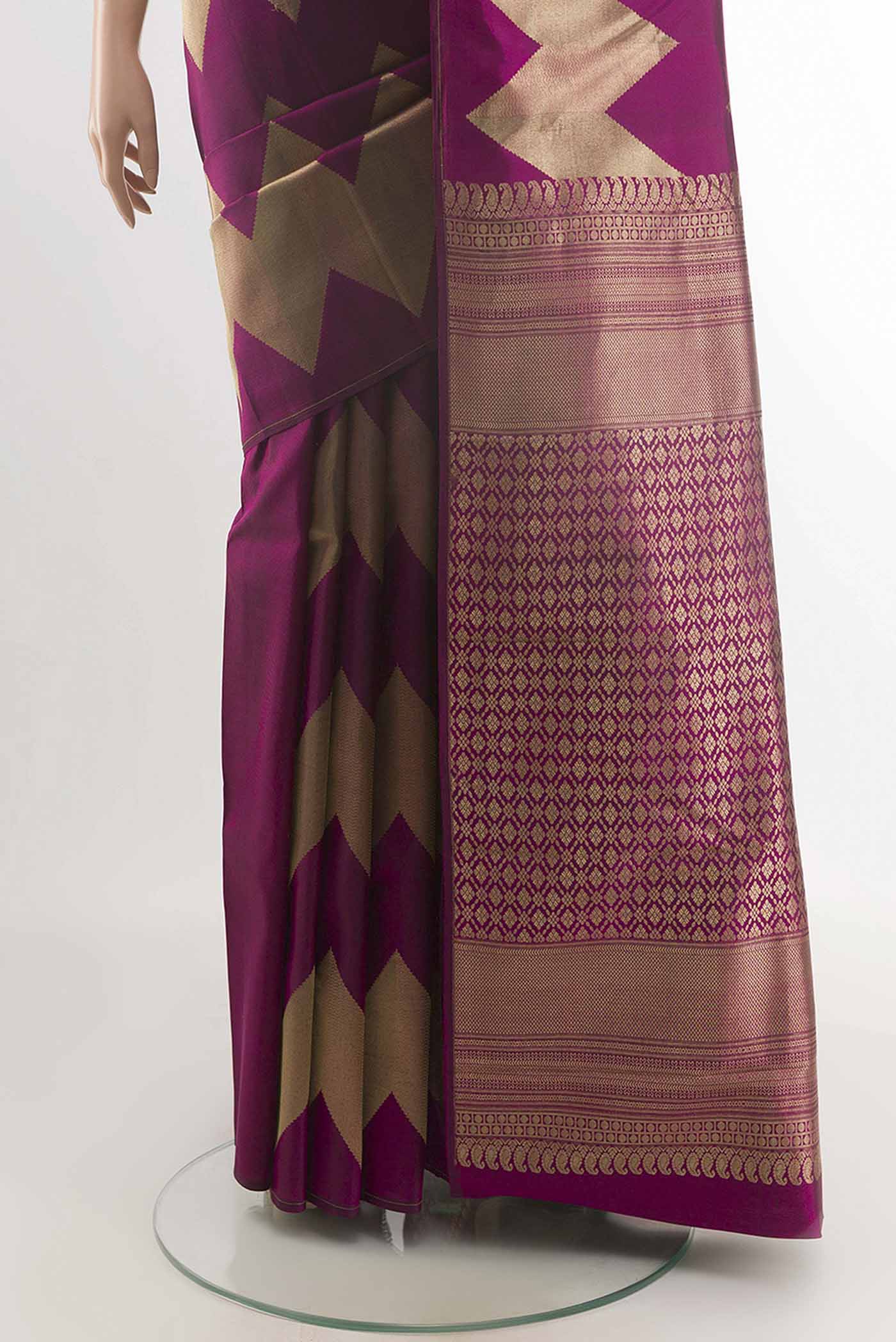 pleats pallu