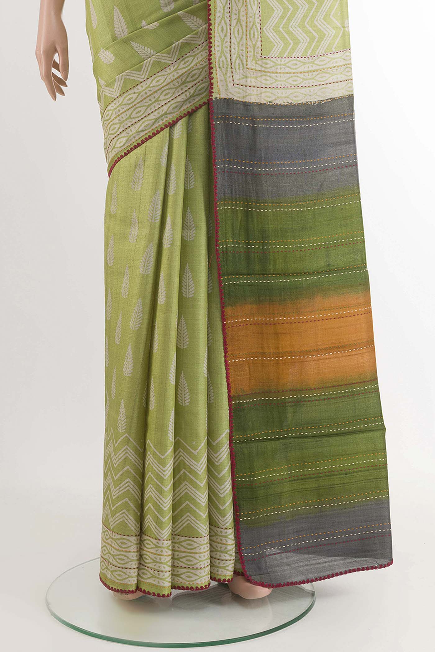 pleats pallu