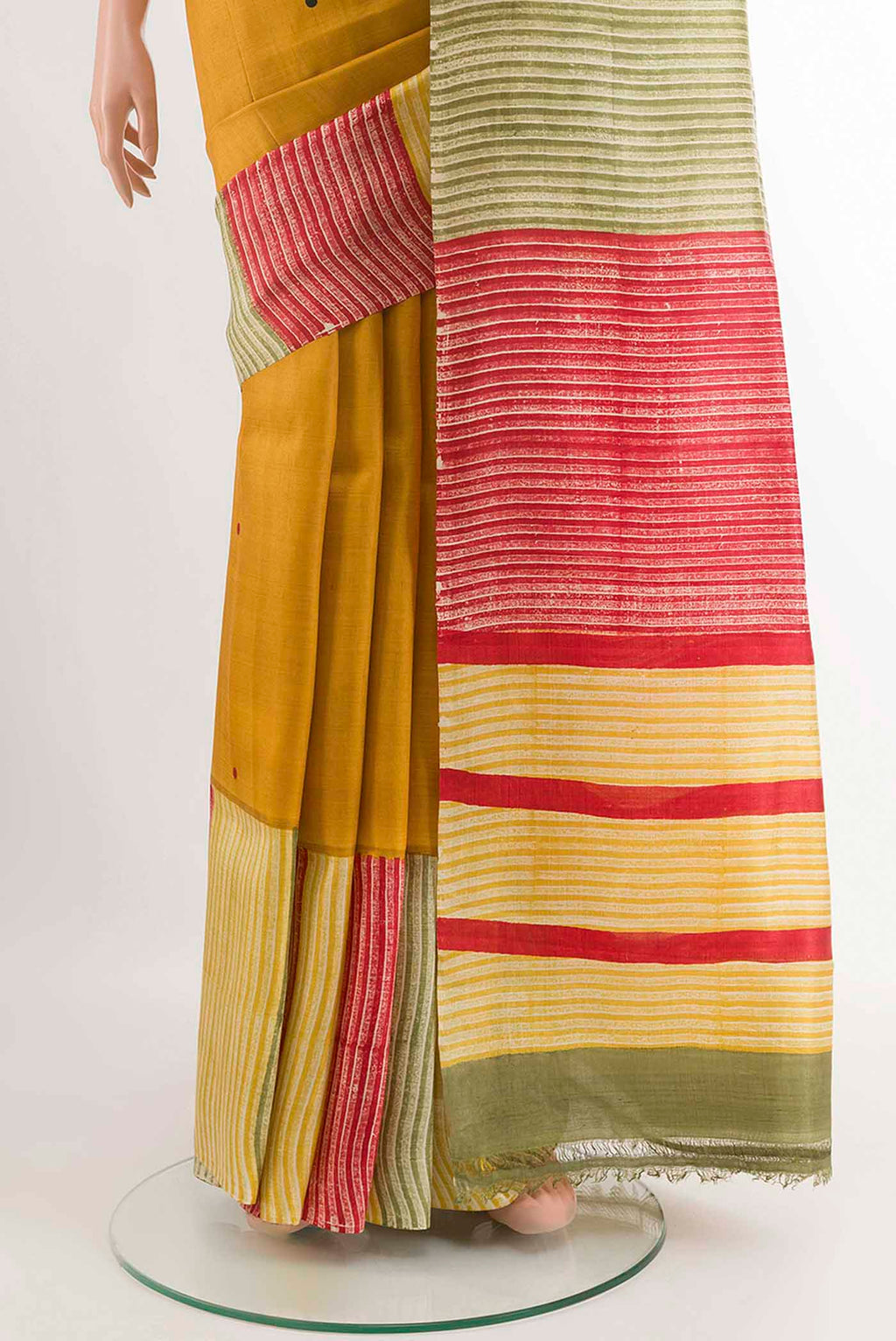 pleats pallu