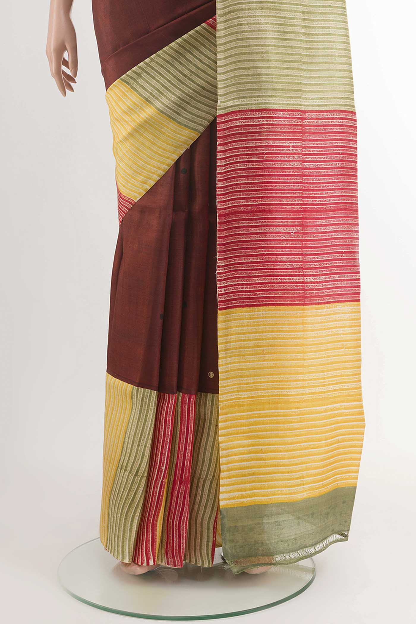 pleats pallu