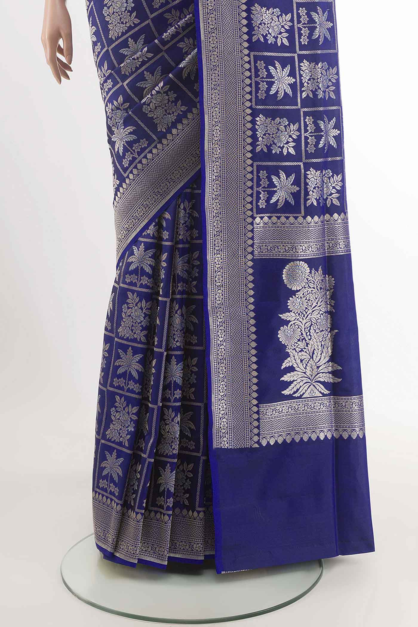 pleats pallu