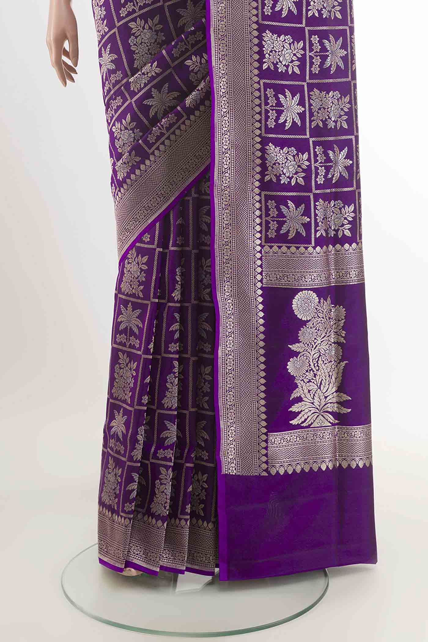 pleats pallu