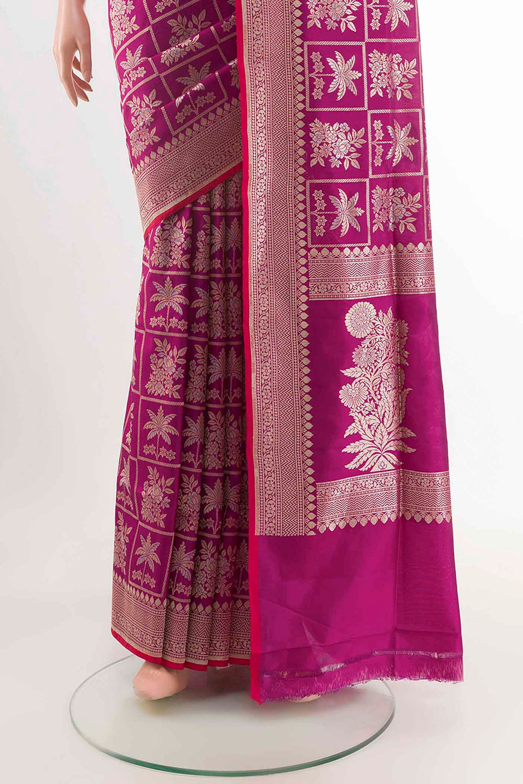 pleats pallu
