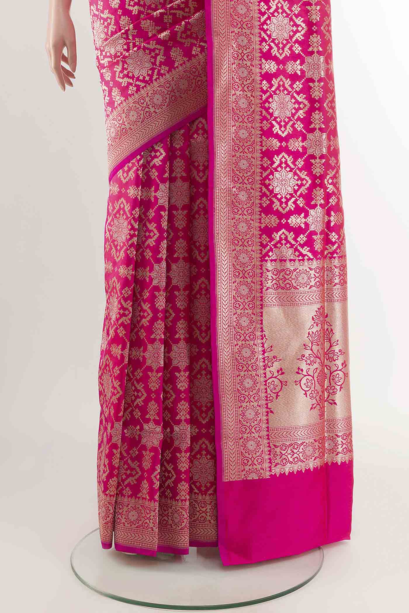 pleats pallu