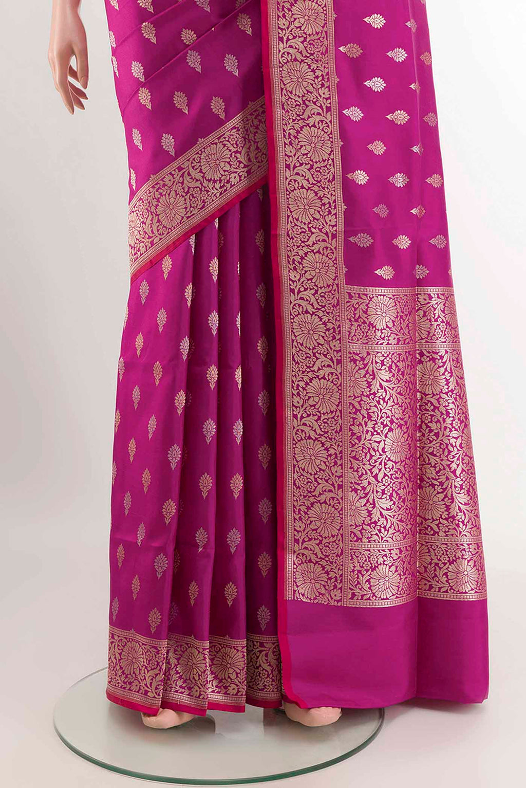 pleats pallu