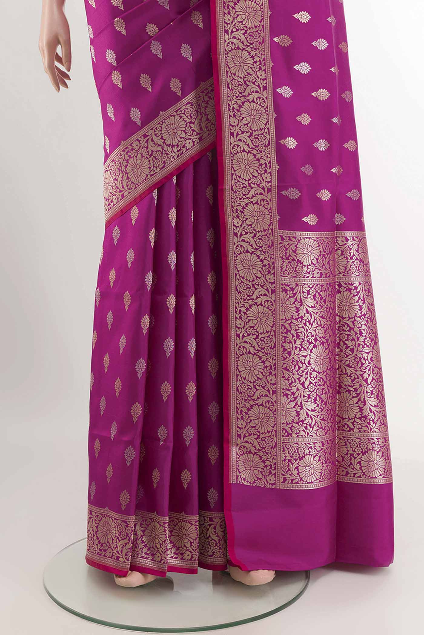 pleats pallu