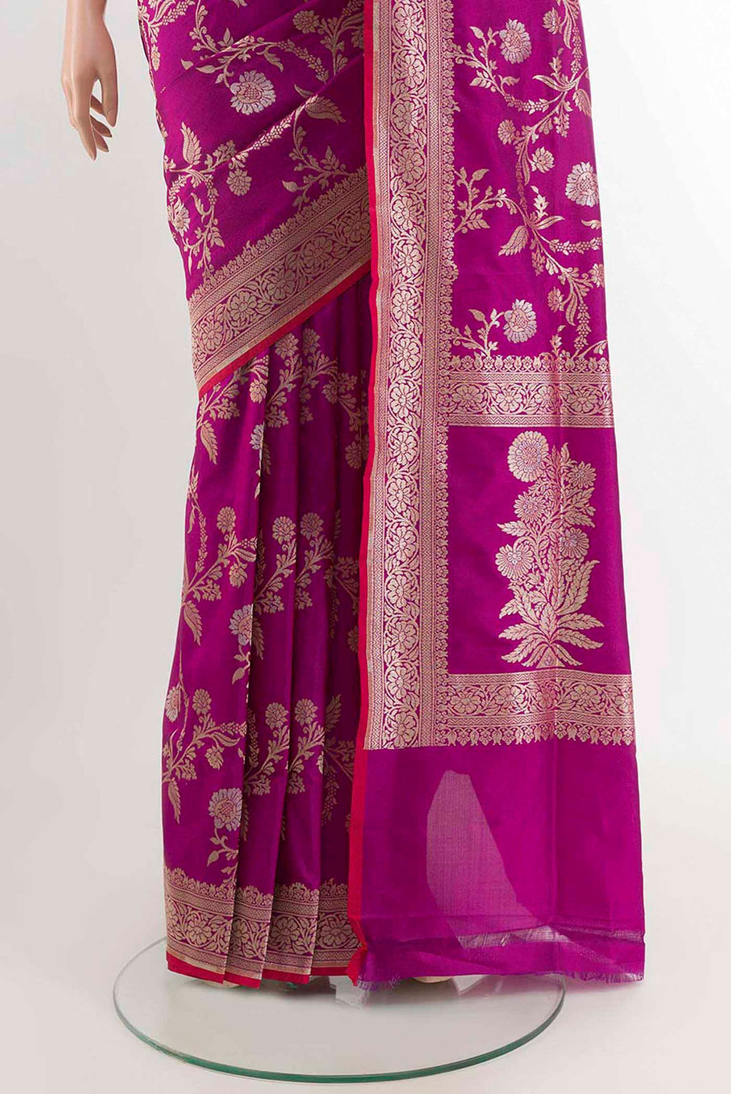 pleats pallu