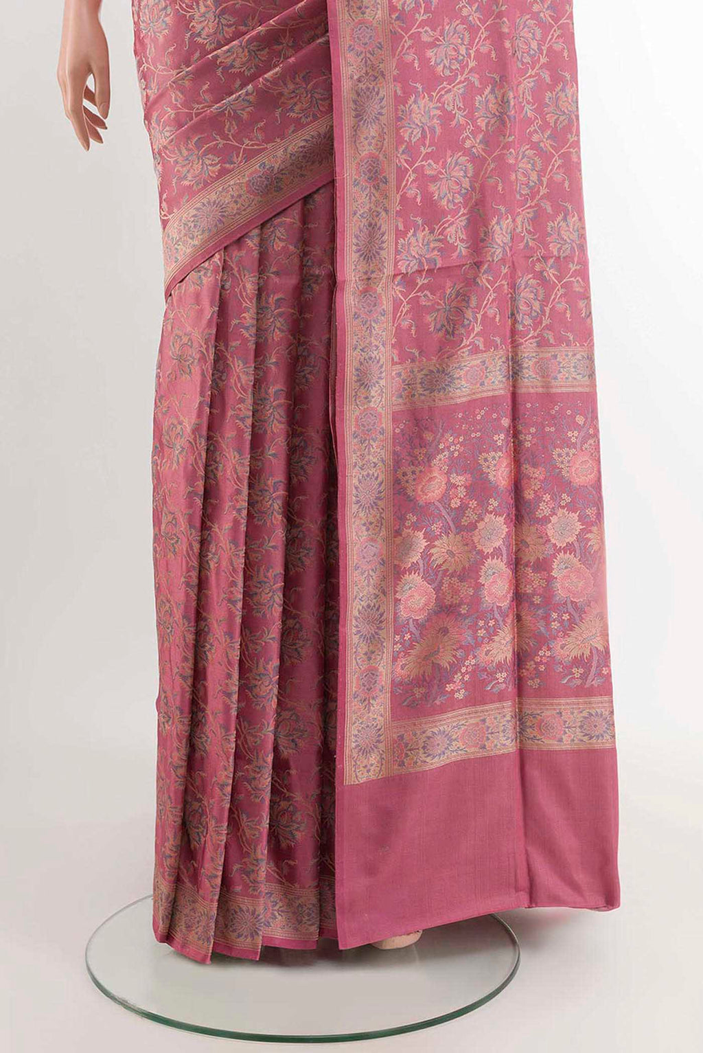 pleats pallu