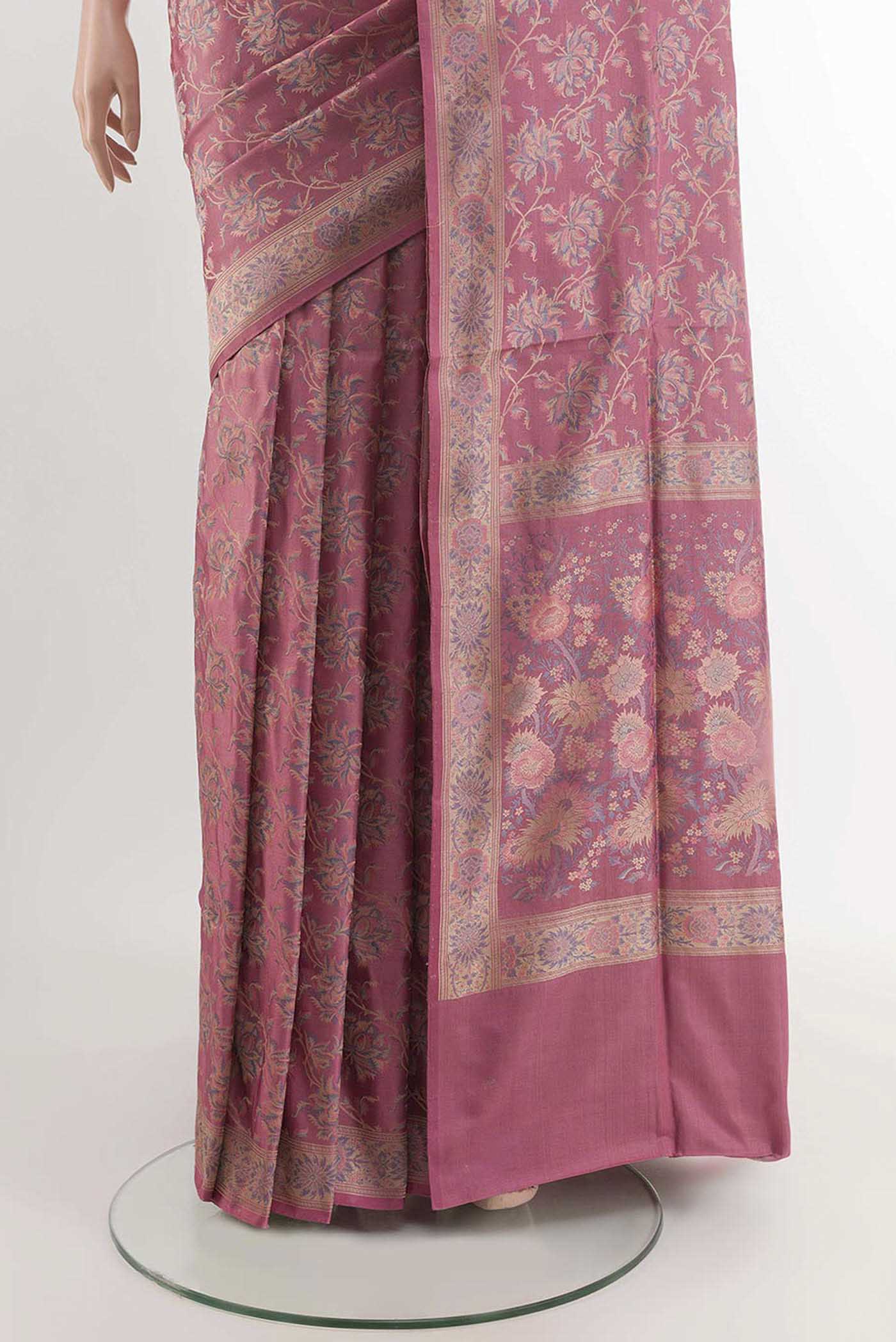 pleats pallu