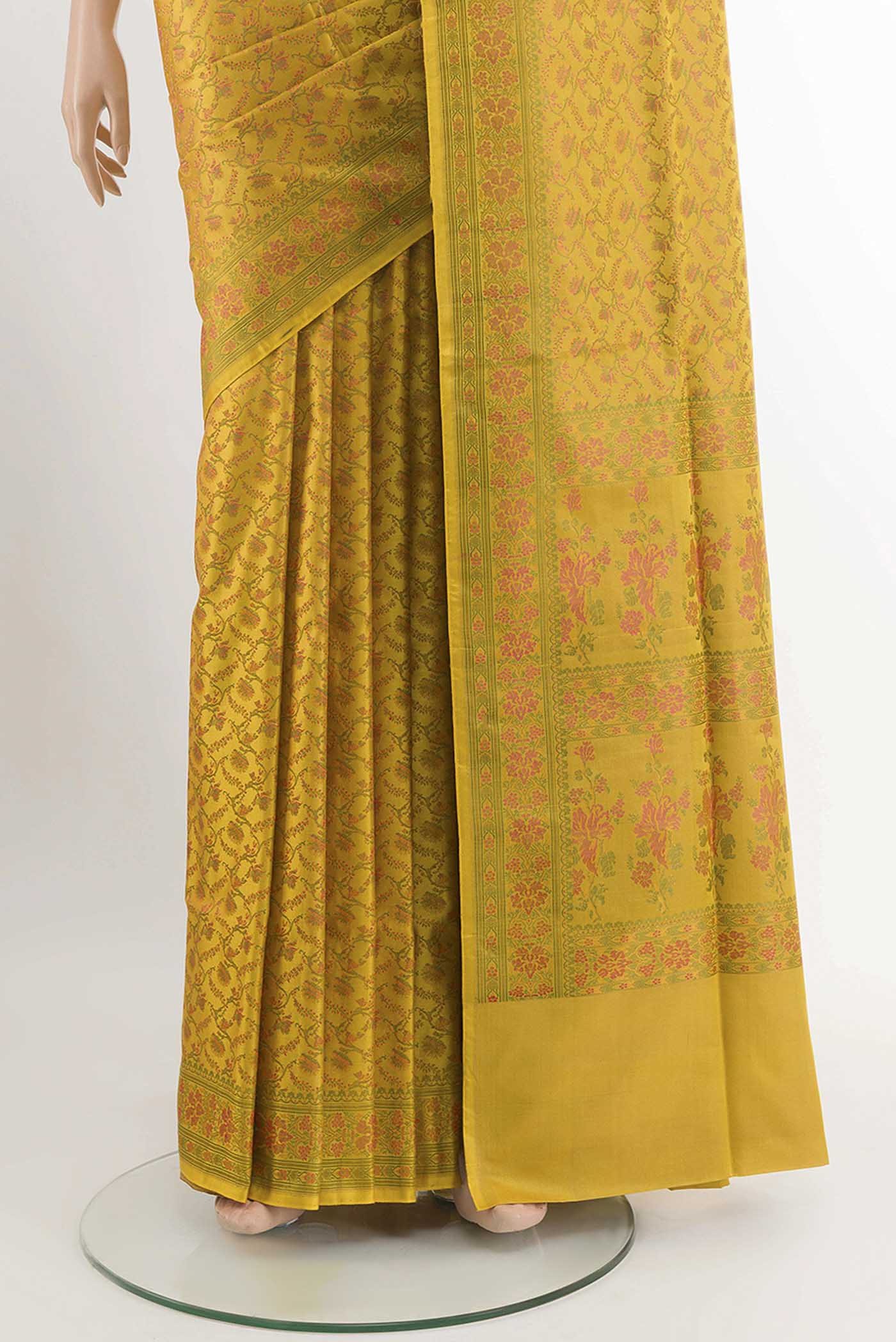 pleats pallu