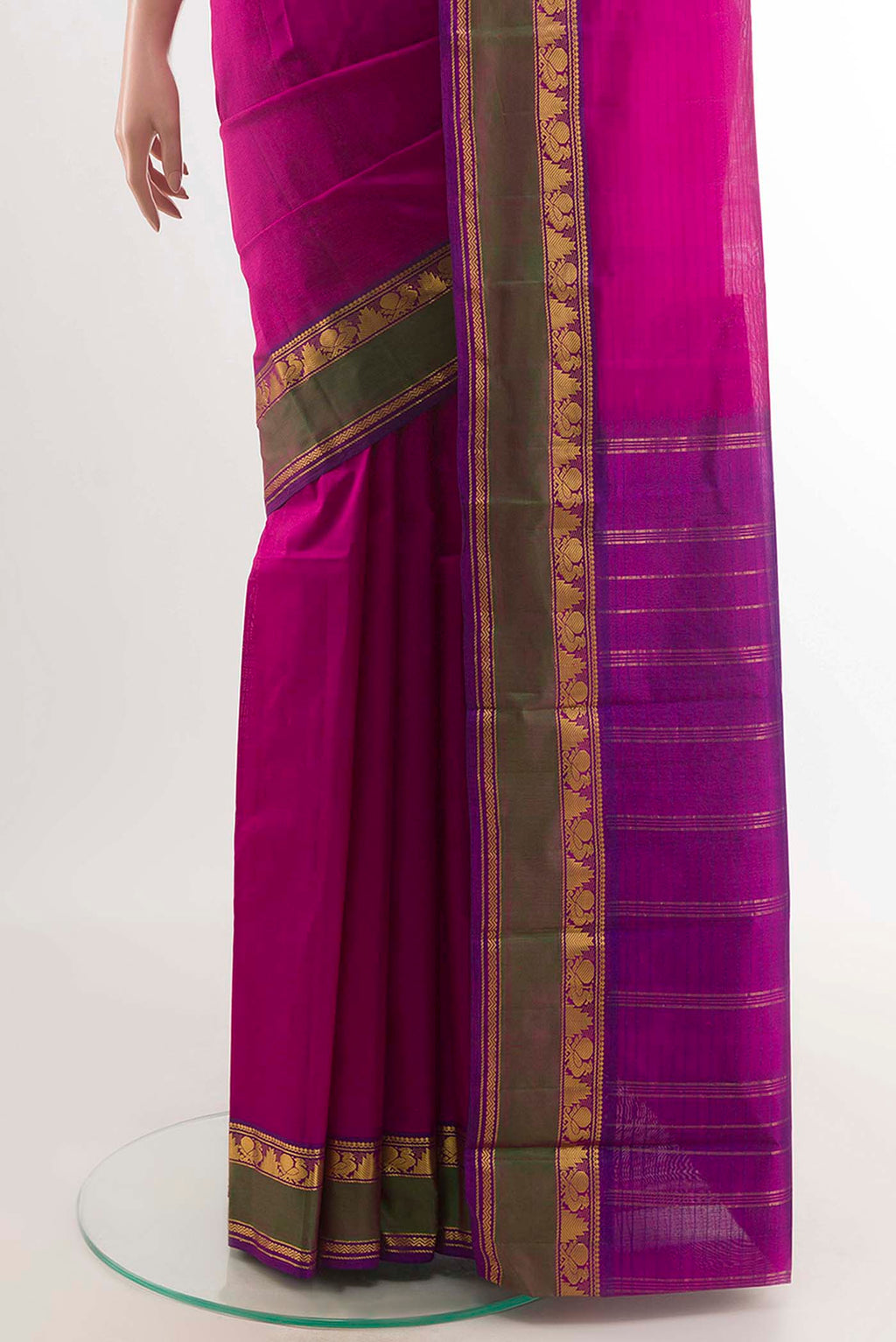 pleats pallu