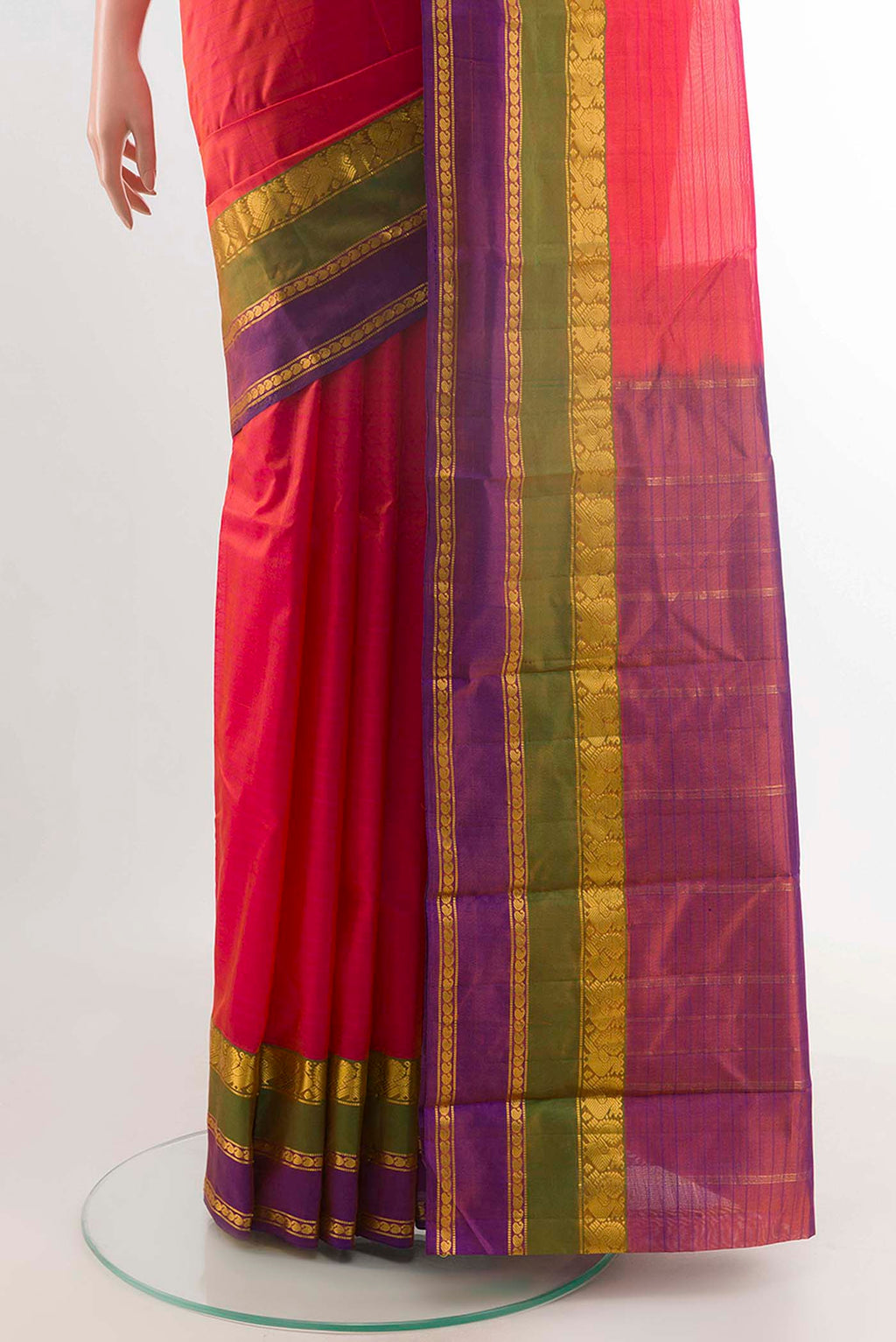 pleats pallu