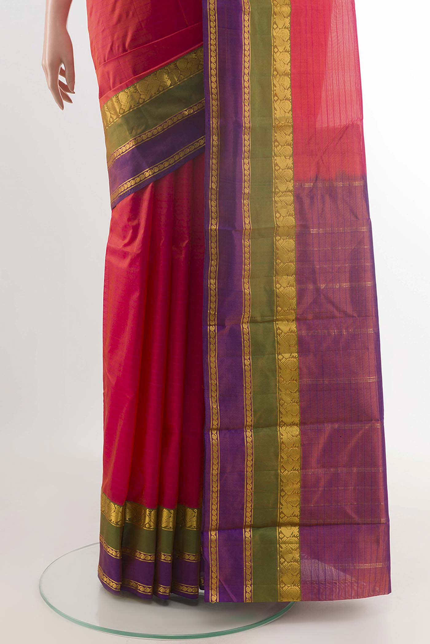 pleats pallu
