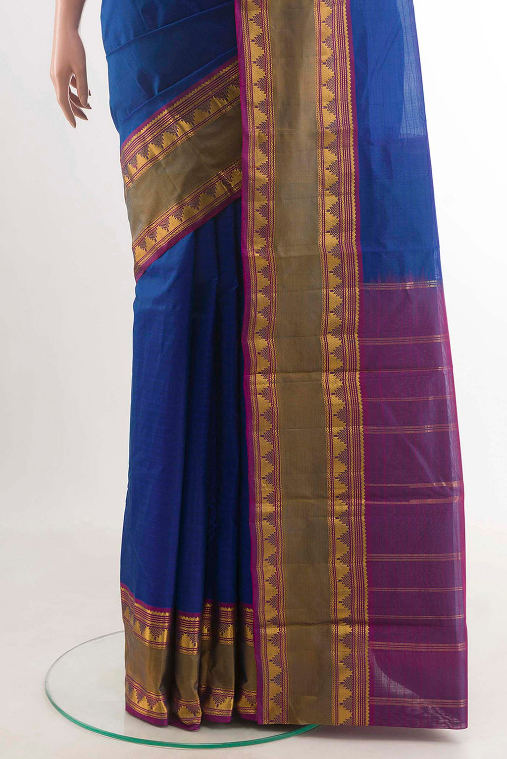 pleats pallu
