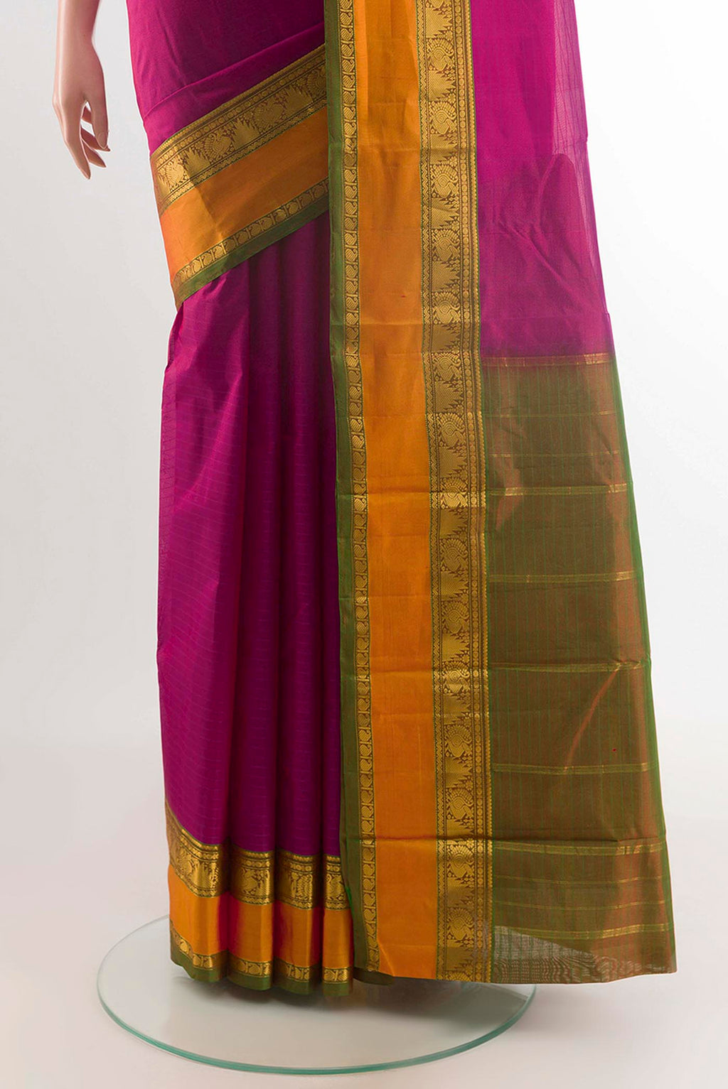 pleats pallu
