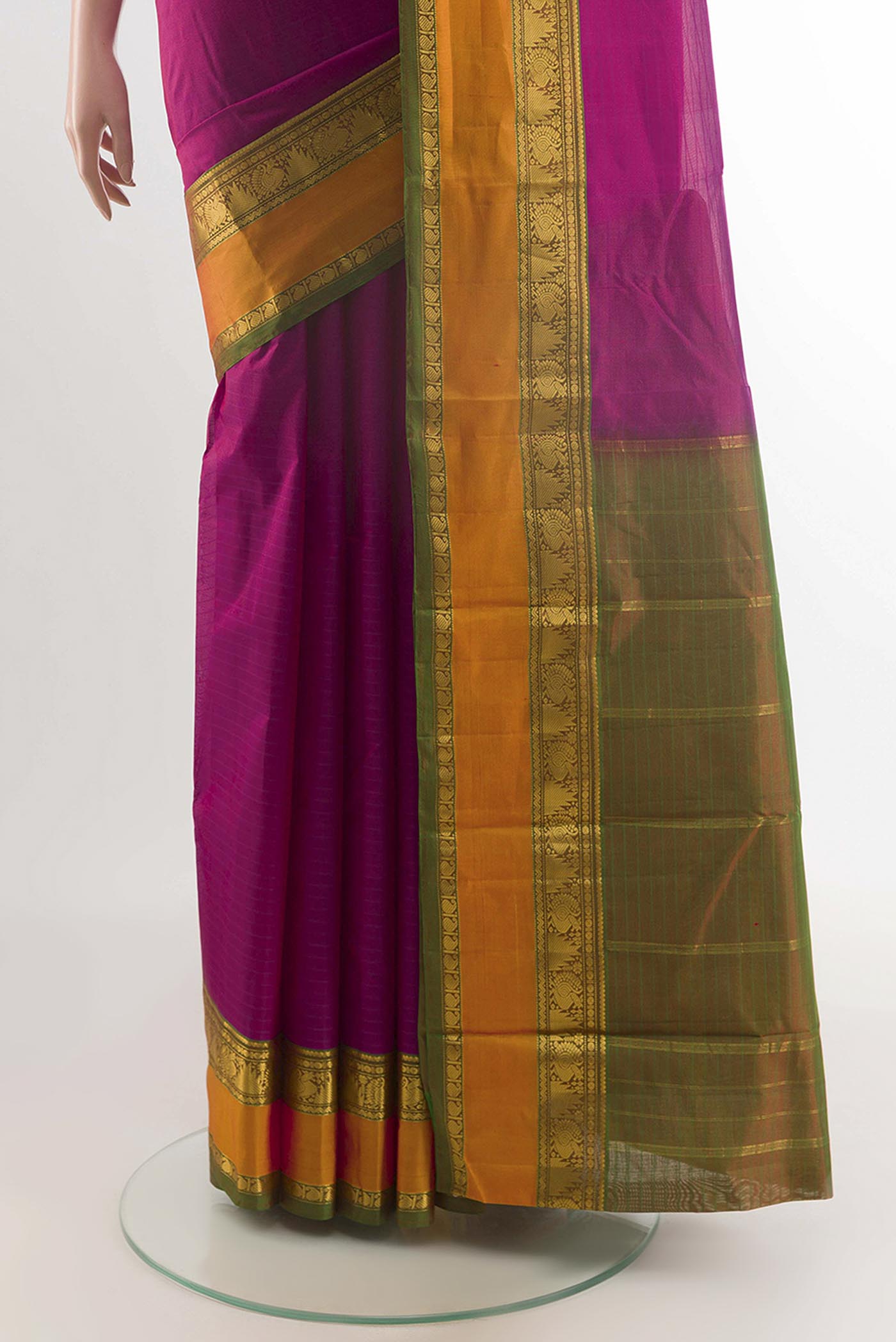 pleats pallu