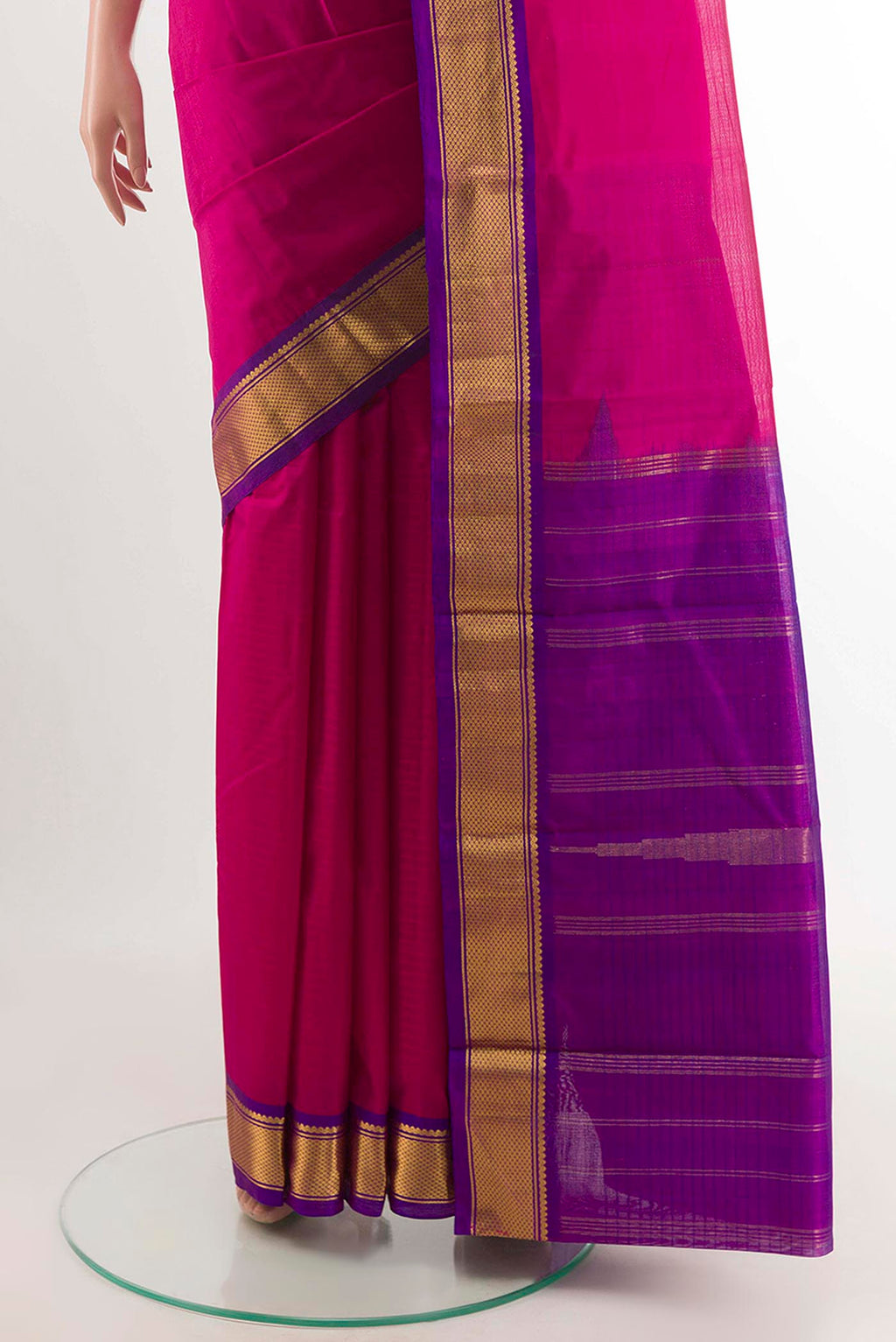 pleats pallu