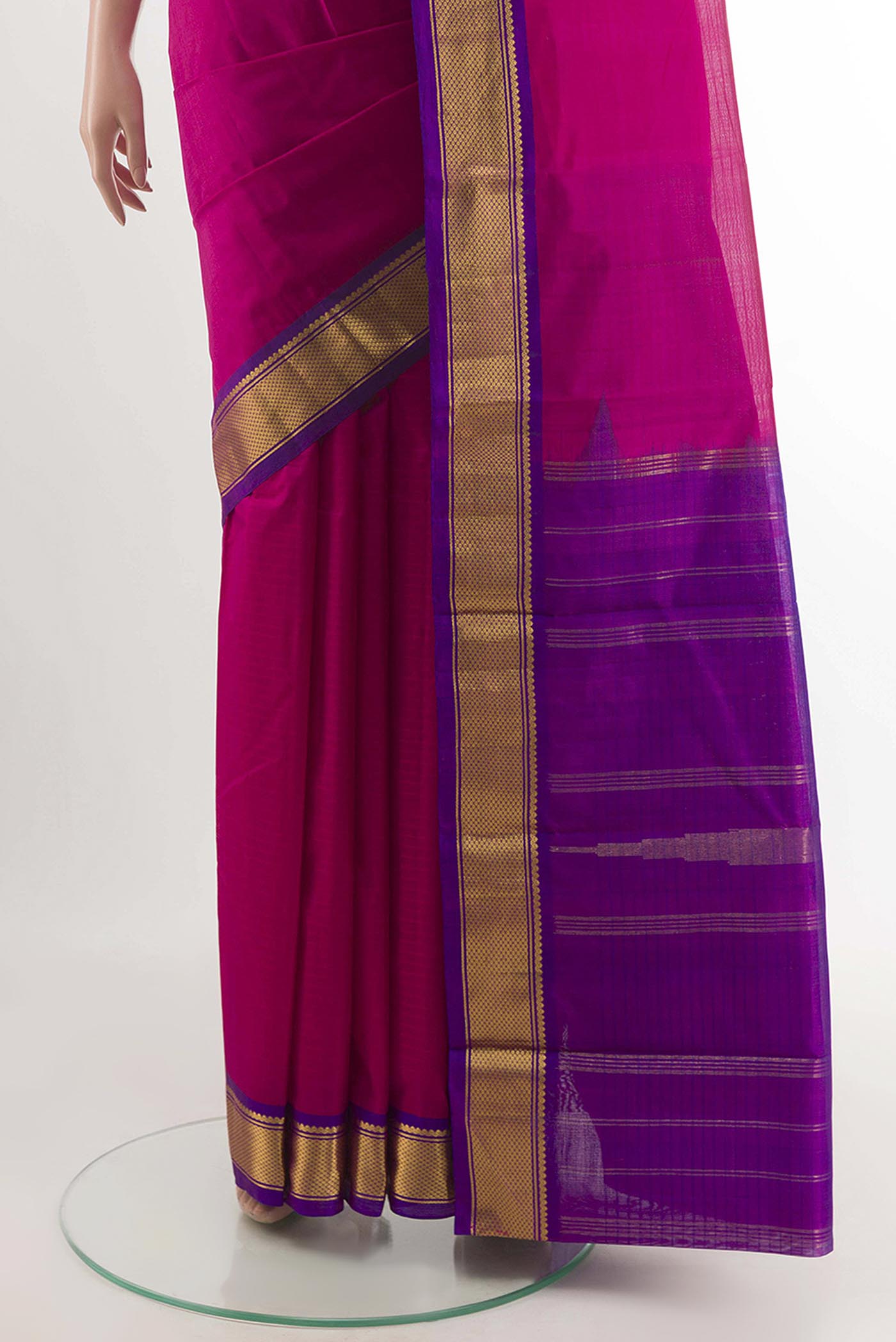pleats pallu