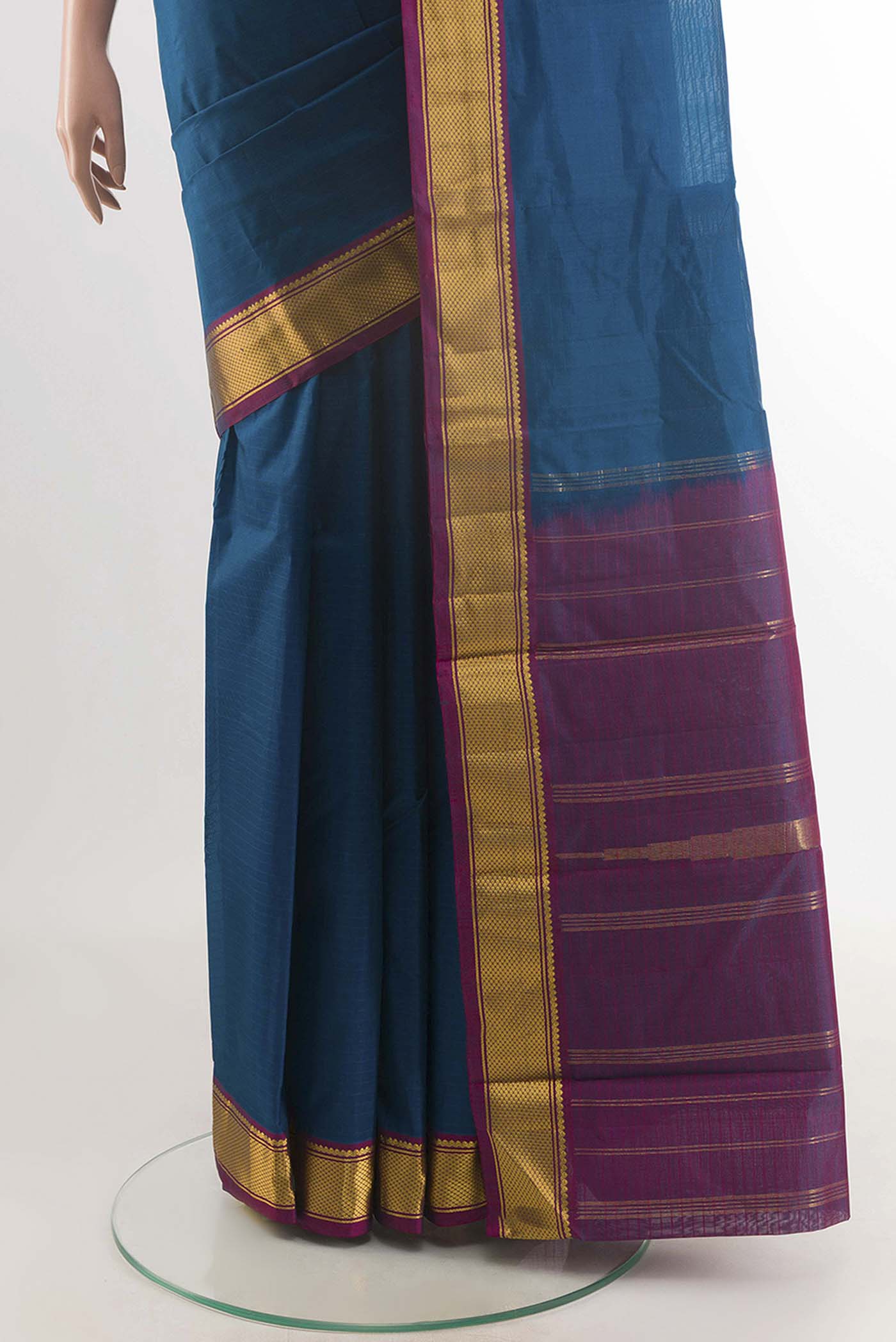 pleats pallu