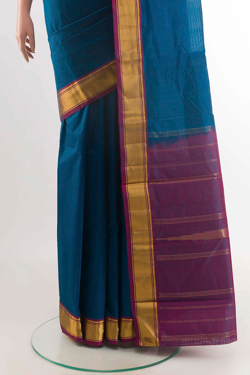 pleats pallu