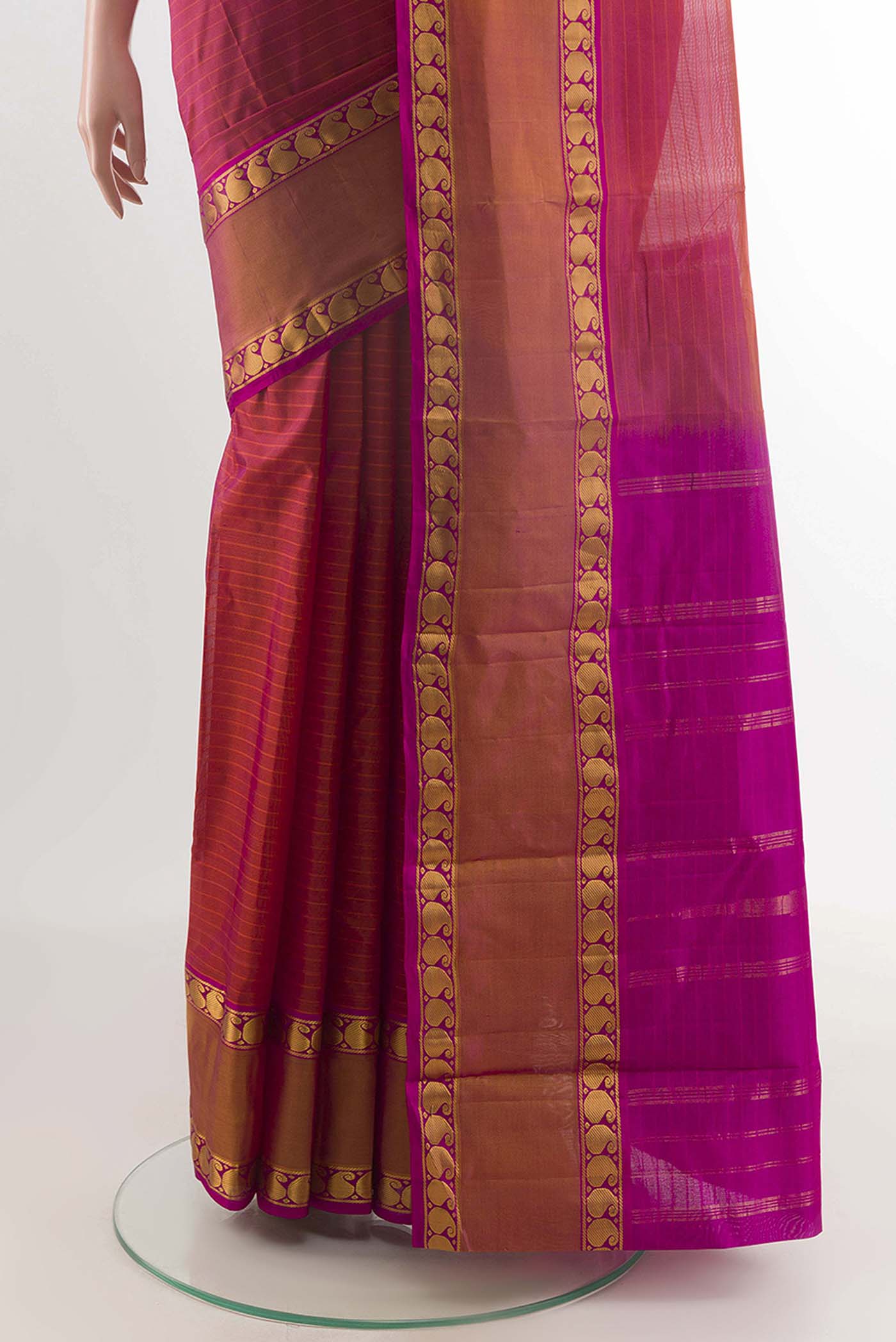 pleats pallu