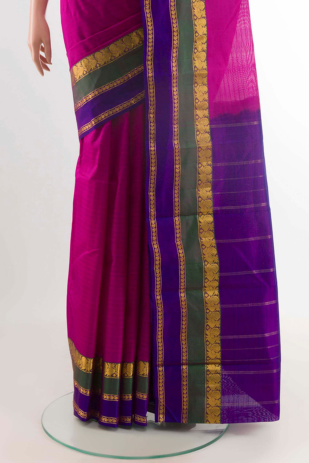 pleats pallu