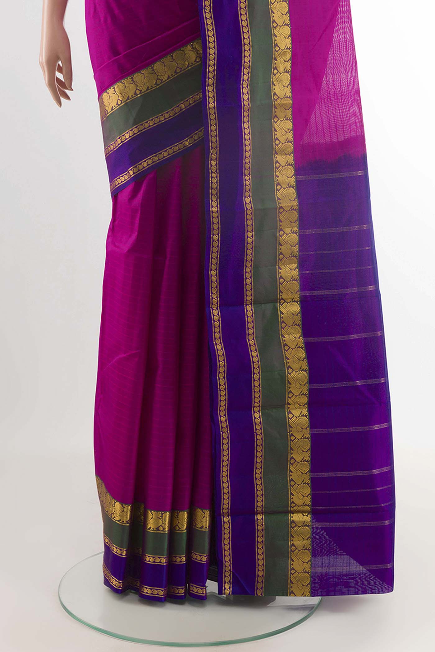 pleats pallu