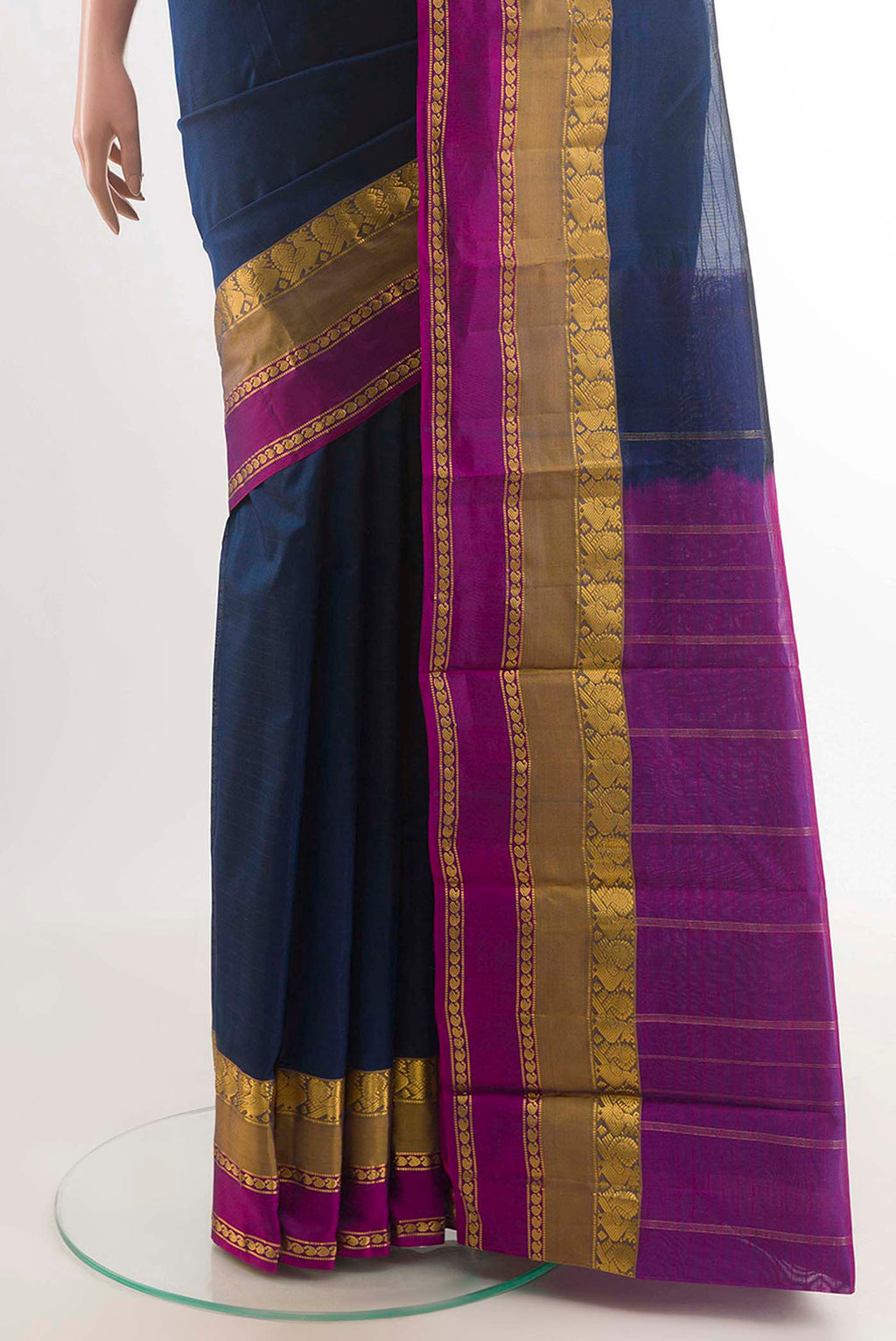 pleats pallu